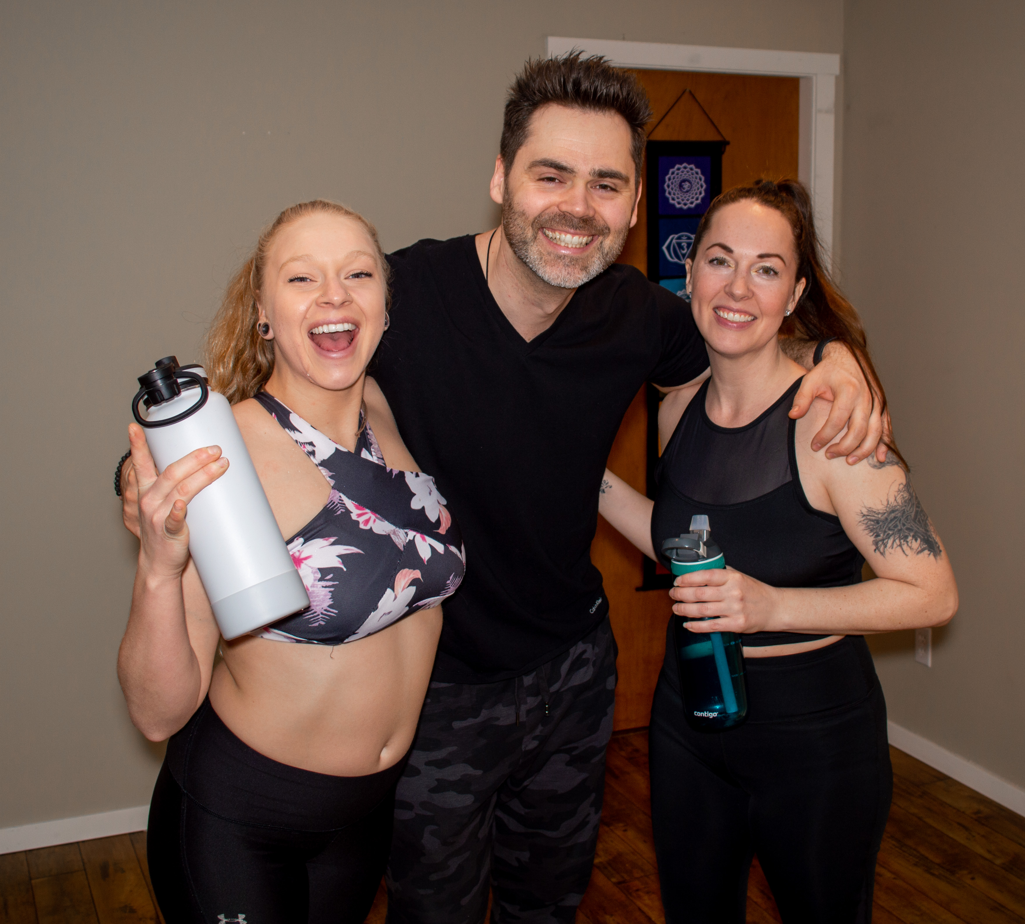 The Crew After A Bomb Workout!